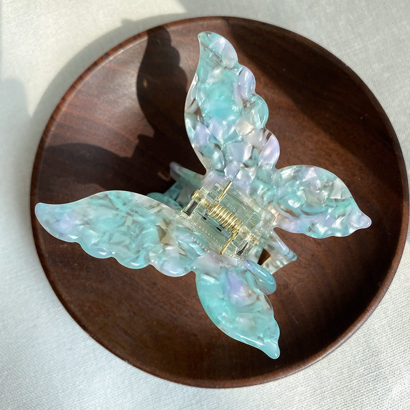 Wholesale French Vintage Butterfly Acetate Hairpins Hair Clips